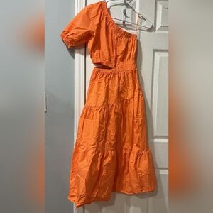 Steve Madden Bright Orange Dress